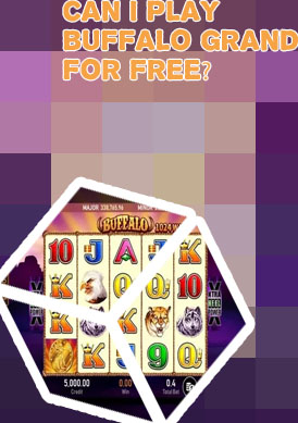 Play buffalo slot machine for free